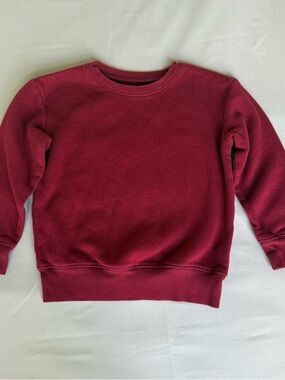 jumping beans Softest Fleece Crewneck in Burgundy